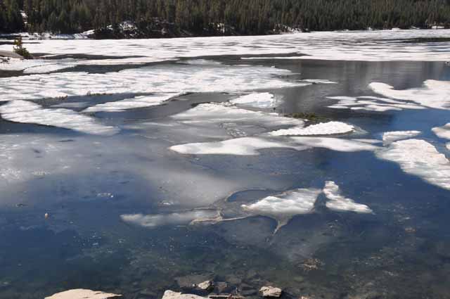 Tioga Lake , on Tioga Pass Road